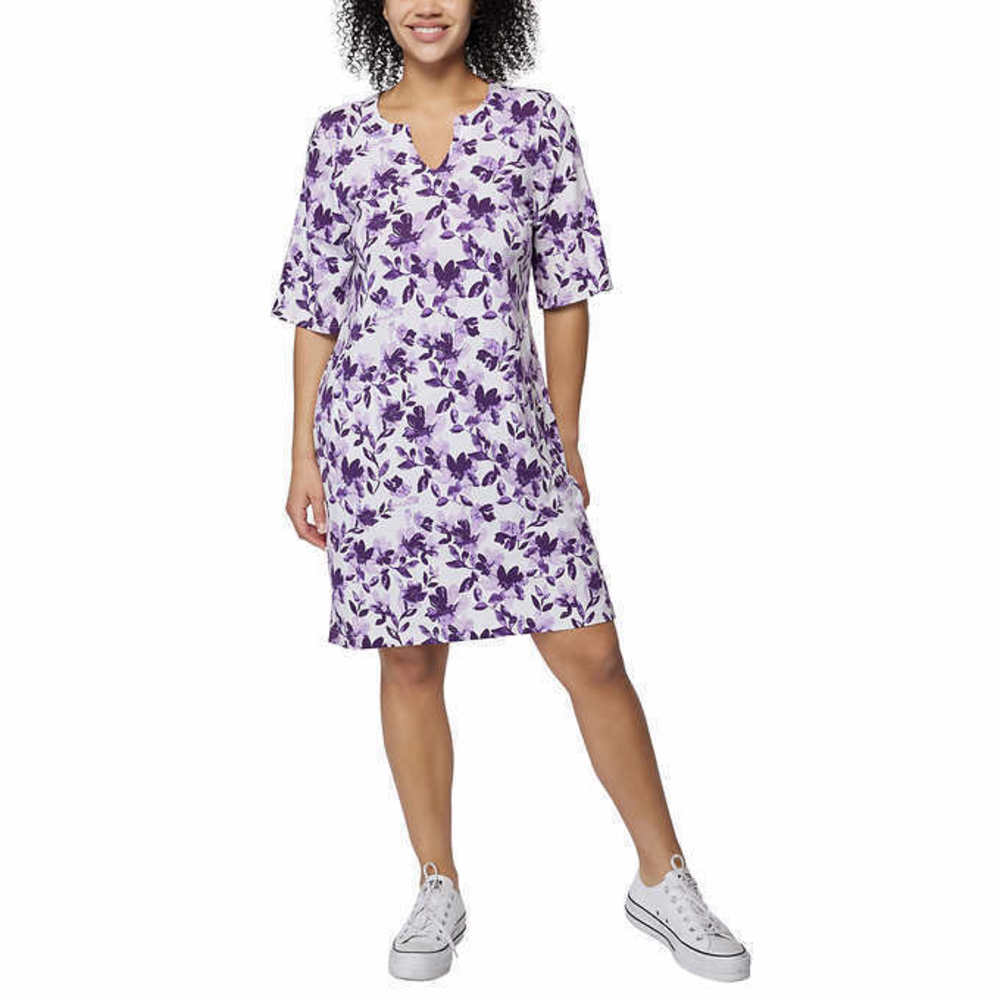 Hang Ten Womens Sun Dress Size:Medium Color:Purple